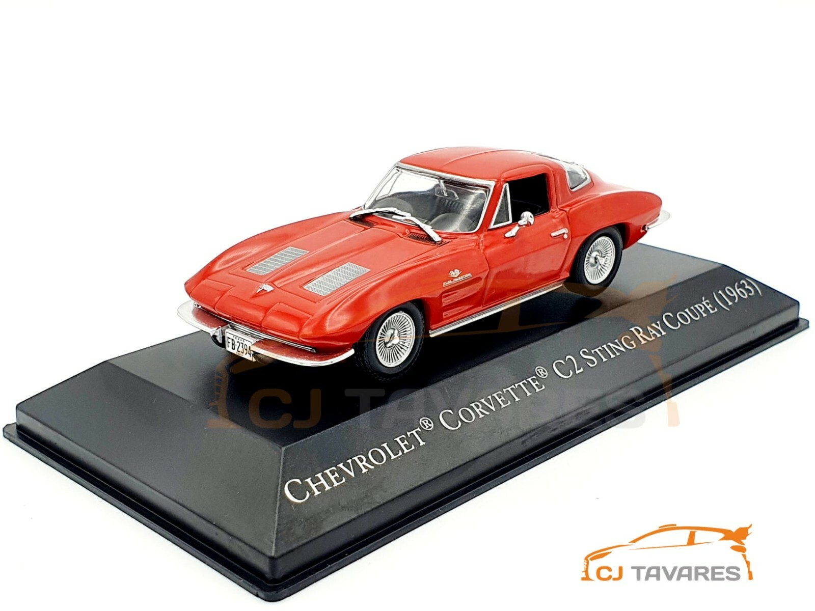 1/43 CLC213 Corvette(コルベット) Stingrey(スティングレイ) 1963 完成品 ミニカー IXO Models(イクソモデルス) 1/43 CLC213 Corvette(コルベット) Stingrey(スティングレイ