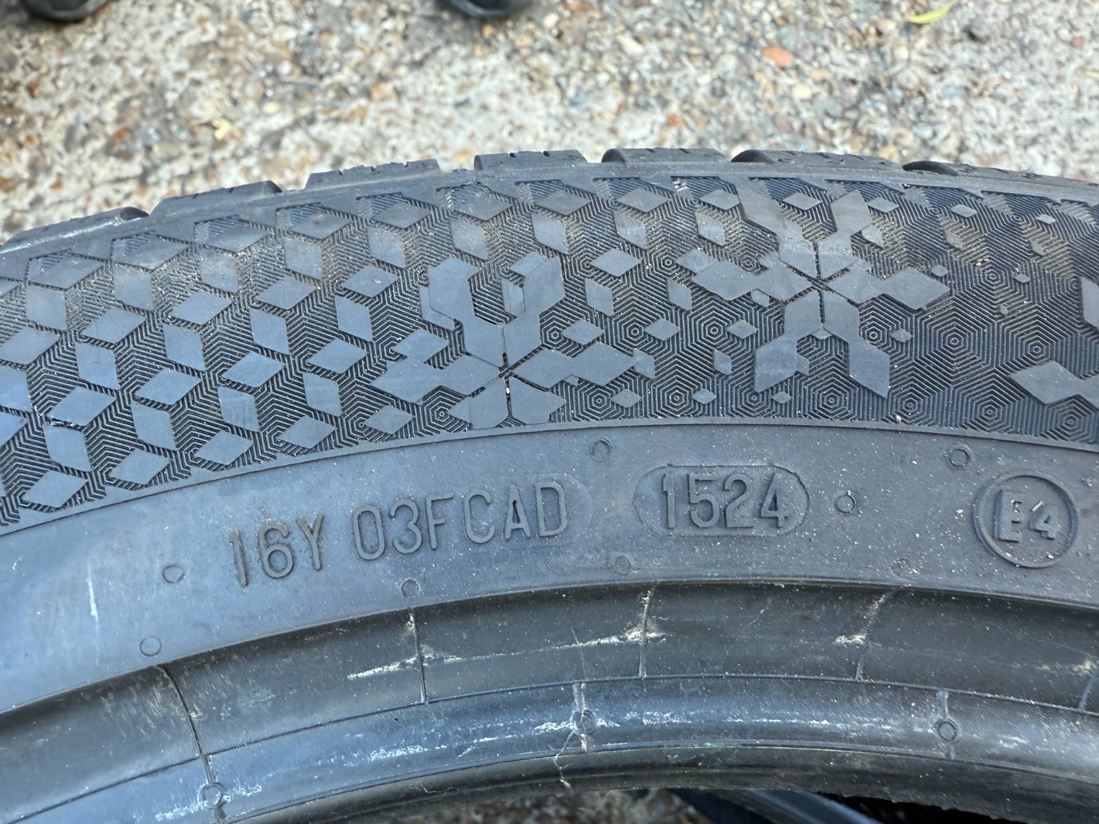 New 255 45 20 Continental, Winter, XL, M+S, 105V, x1 Tyre (F1_tyres) YD275