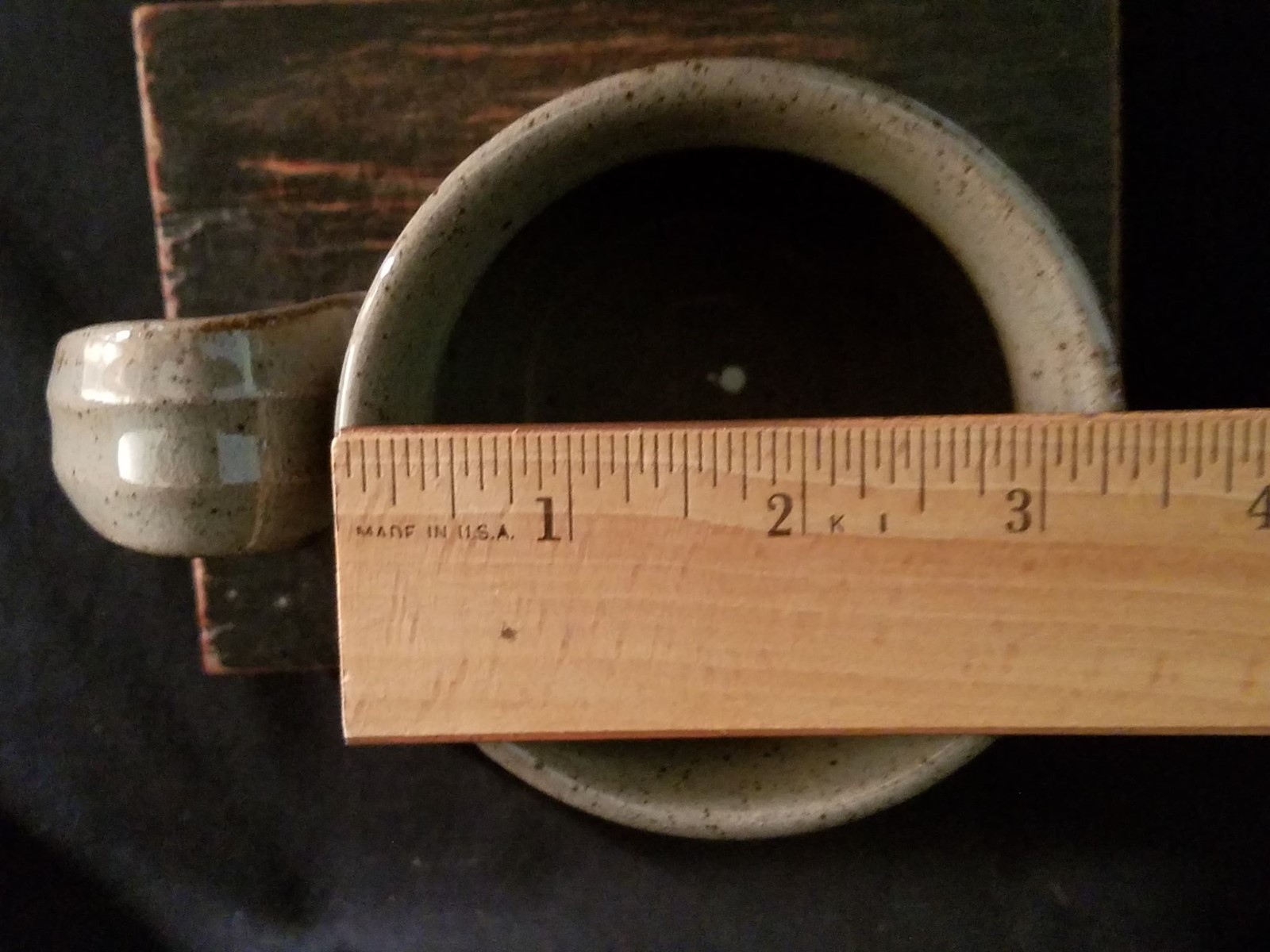 Laura Ingalls Wilder Coffee Mug Walnut Grove Minnesota Stoneware Signed 12oz