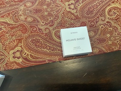 RARE Byredo MOJAVE GHOST Bar Soap Boxed Parfum Luxury Stockholm Soap 1 OZ Travel