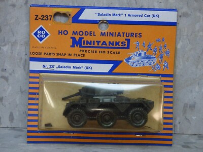 Roco Minitanks  Modern (UK)  British Saladin Mark 1 Armored Car Lot #5678