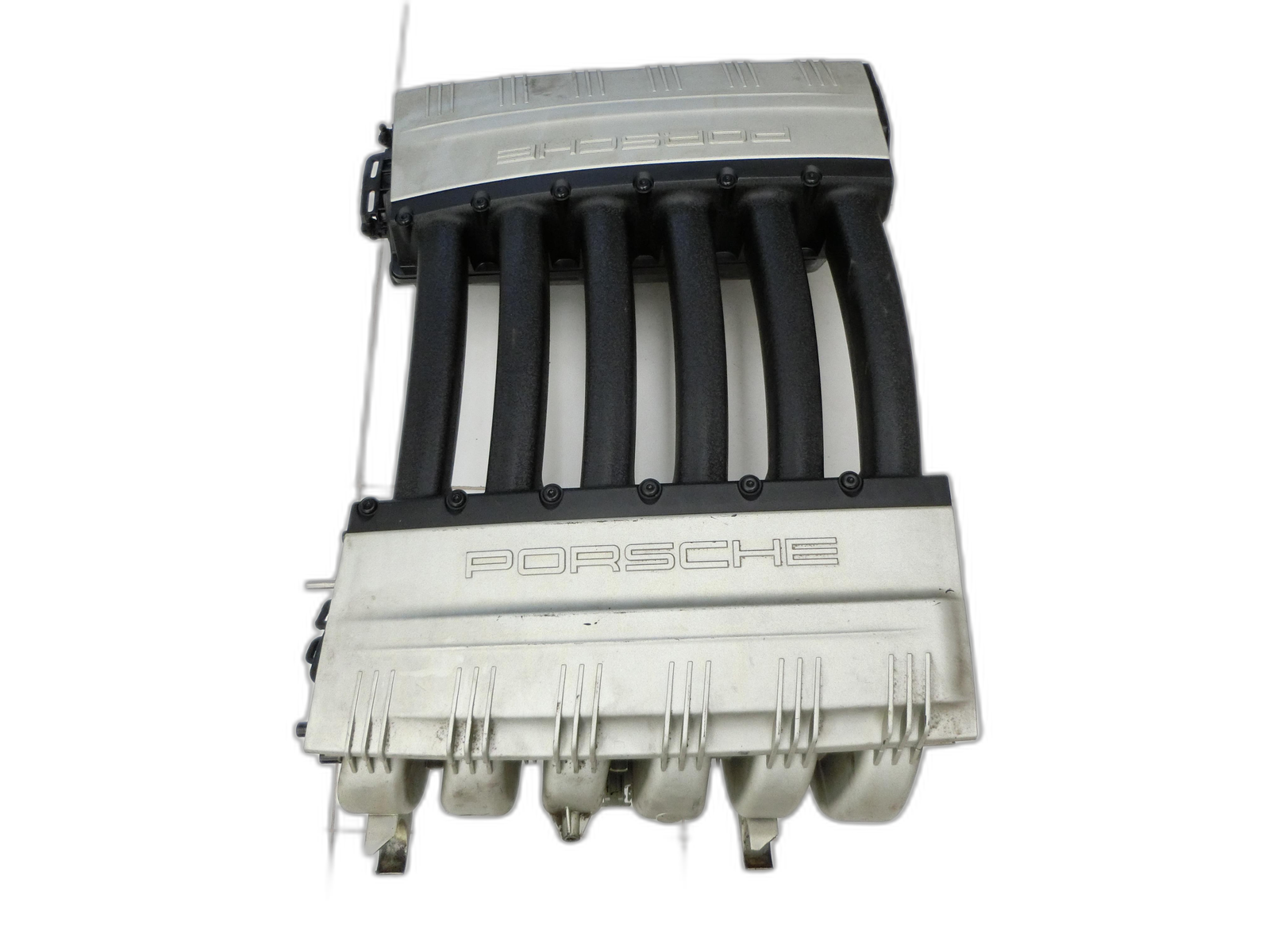 Intake Manifold Suction Pipe Black Silver Rare for Porsche Cayenne 9PA 07-10 - Bild 1