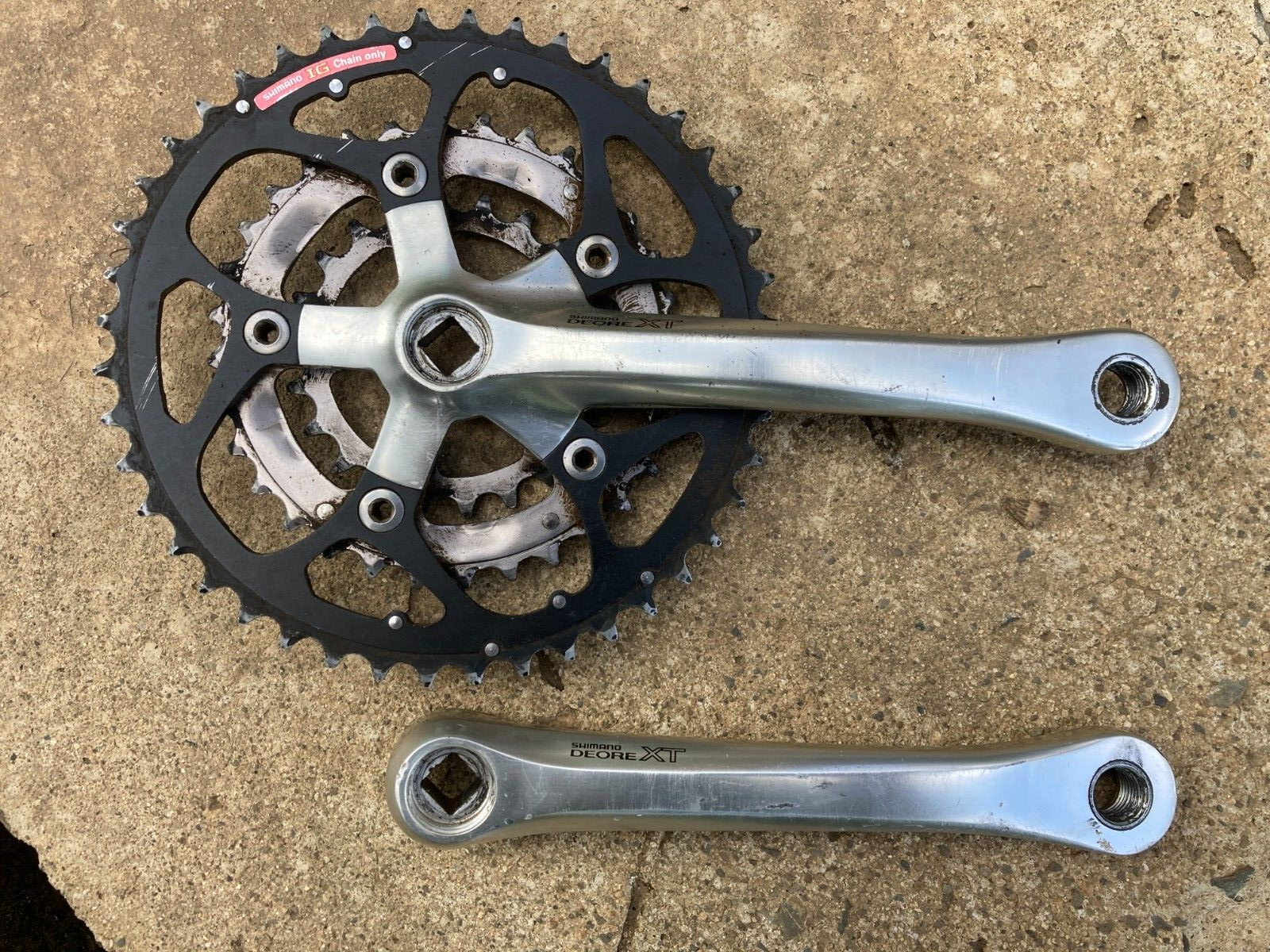 Shimano Xt Crankset | Xt Triple Crankset Shimano Xt Crankset | Xt Triple Crankset