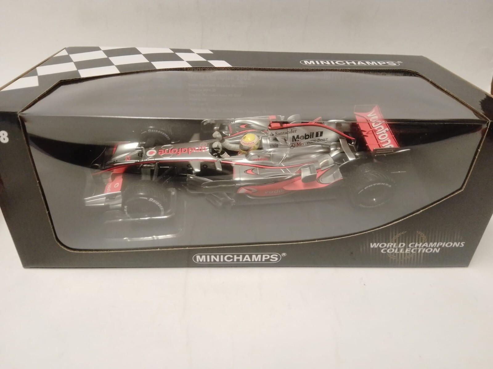 Minichamps McLaren Mercedes MP4/19 Kimi Raikkonen 6 WEST Minichamps McLaren Mercedes MP4/19 Kimi Raikkonen 6 WEST