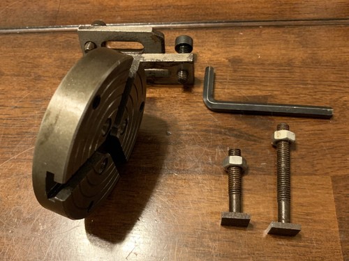 Unimat DB SL Mini Lathe Round Table, T-Slotted Work & Fixture Plate, #1261