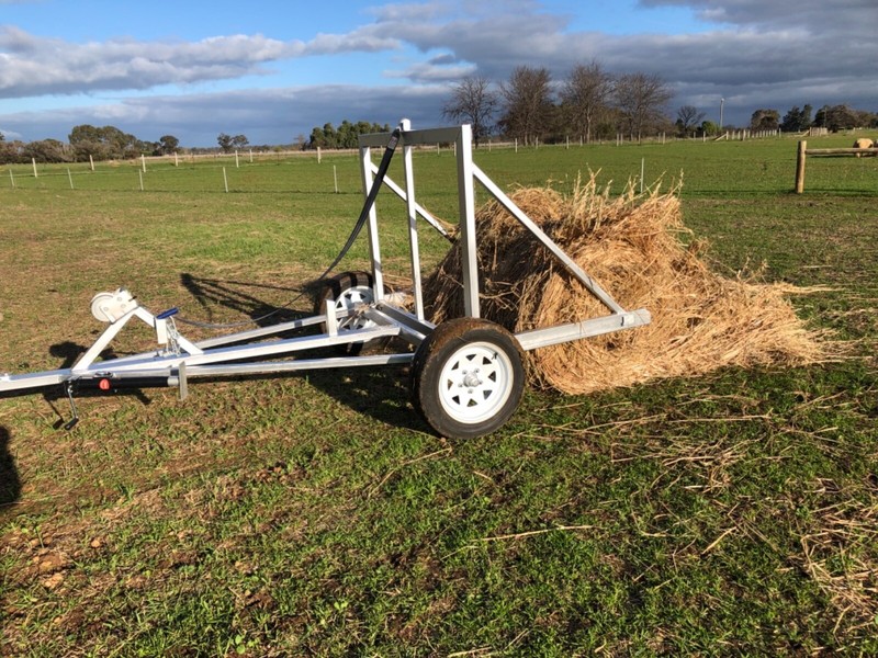 Round Hay Bale Carrier Farming Equipment Gumtree Australia Shepparton City Toolamba