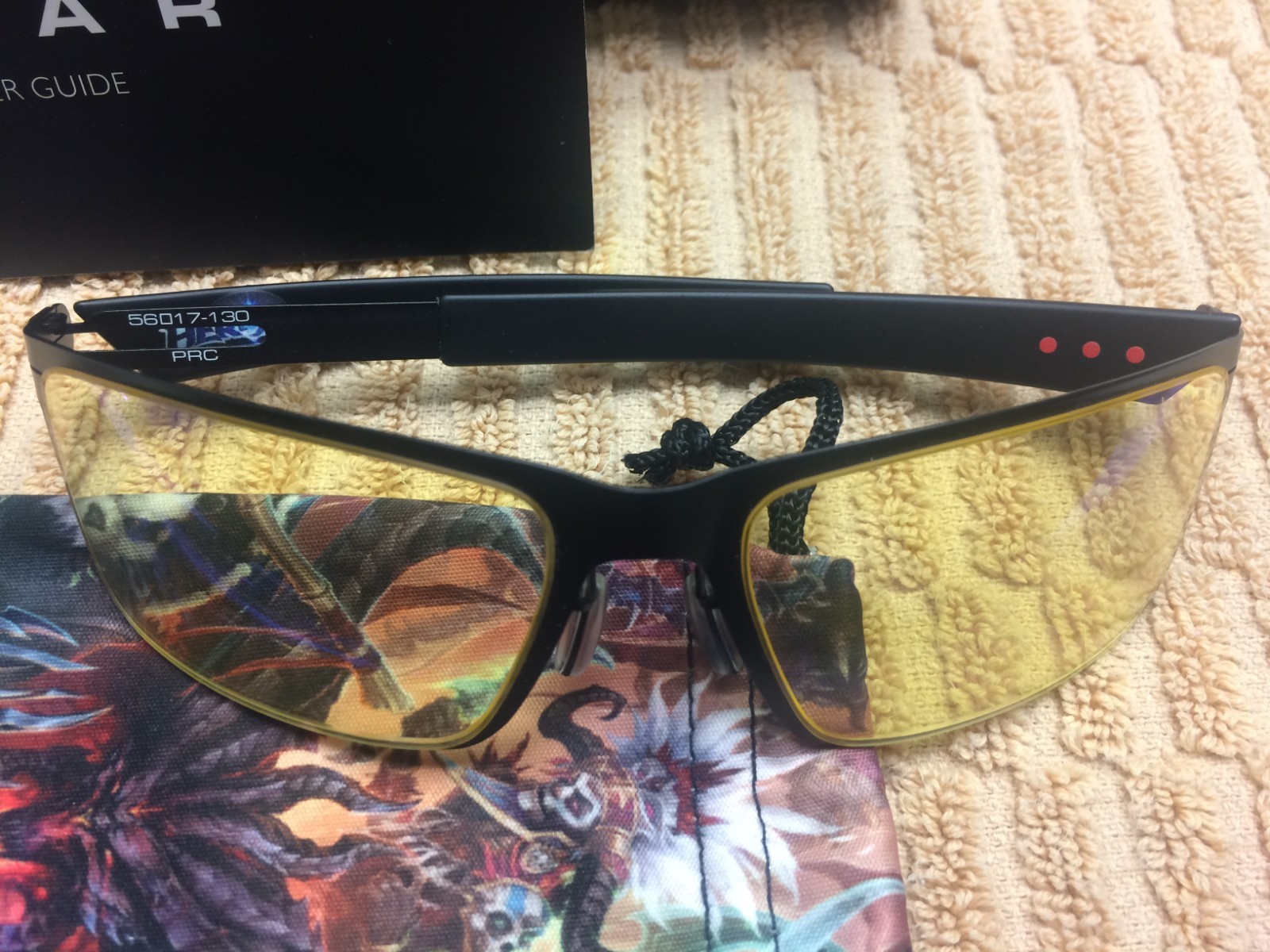 Gunnar Computer Eyewear Heroes of the Storm BLI-00128z Blizzard Strike-Onyx/Ice