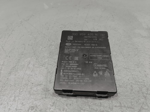 Volkswagen Atlas Keyless Passive Entry Control Module OEM 2018-2022