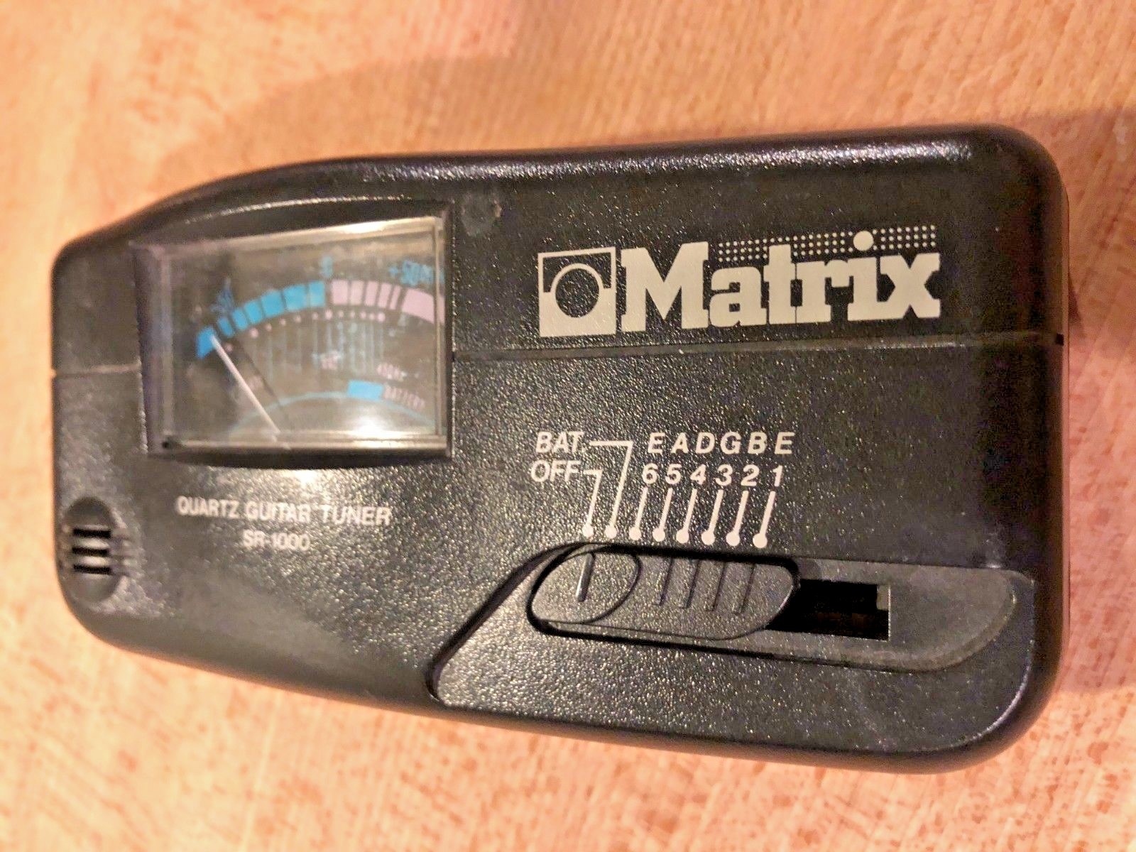 Matrix quartz guitar tuner SR-1000, Guitar Tuner, used, GUITAR TUNER