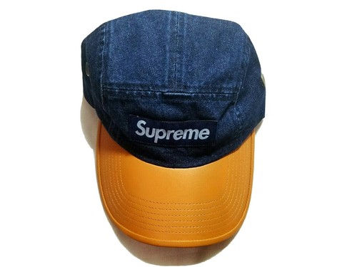 supreme denim camp cap