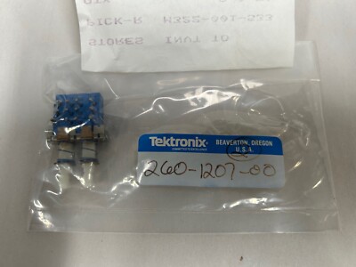 UNUSED Original Tektronix Oscilloscope No. 260-1207-00 Switch Part (A4)