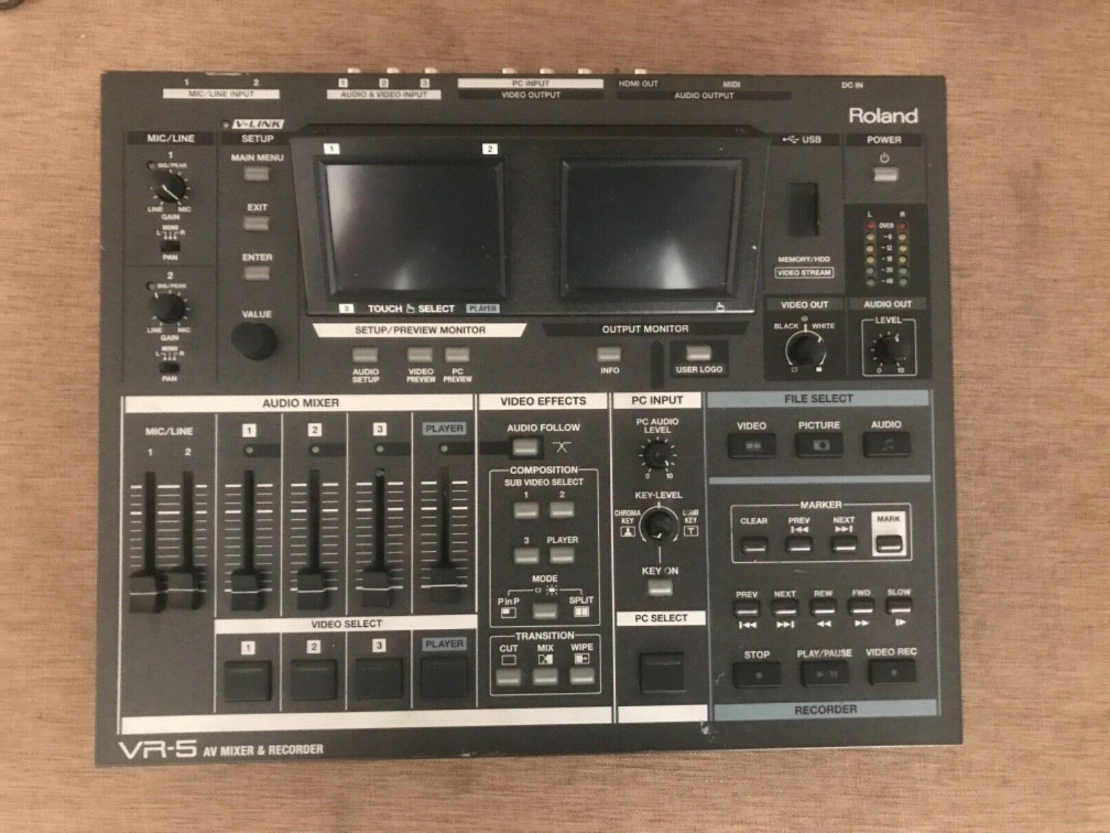 Roland VR-5 AV MIXER RECORDER | eBay Roland VR-5 AV MIXER RECORDER | eBay