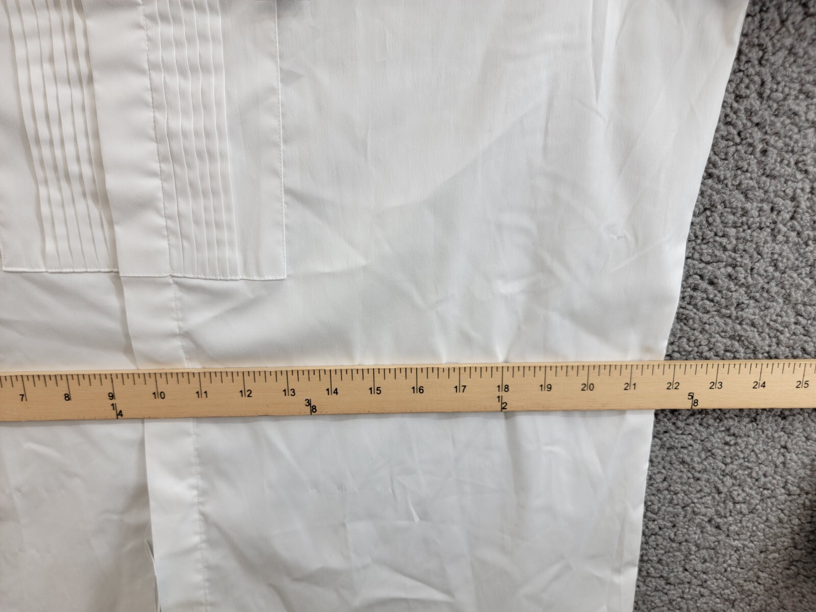 Calvin Klein Infinite Color Regular Fit Dress Shirt Men's L 34/35 16-16.5 White - Picture 7 of 17