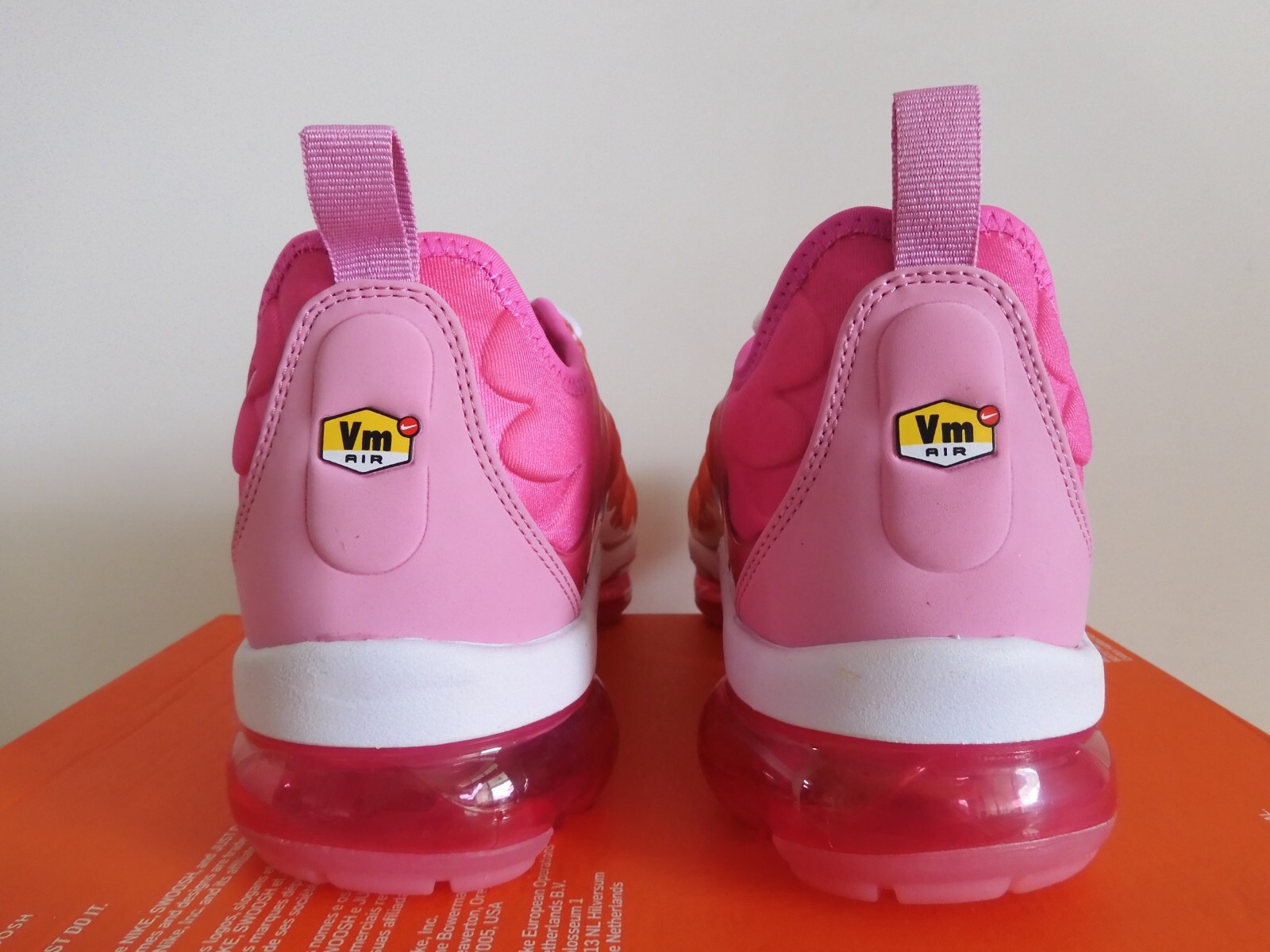 Pre-owned Nike Wmns  Air Vapormax Plus Laser Fuchsia-white Sz 9.5 [ci9900-600] In Pink