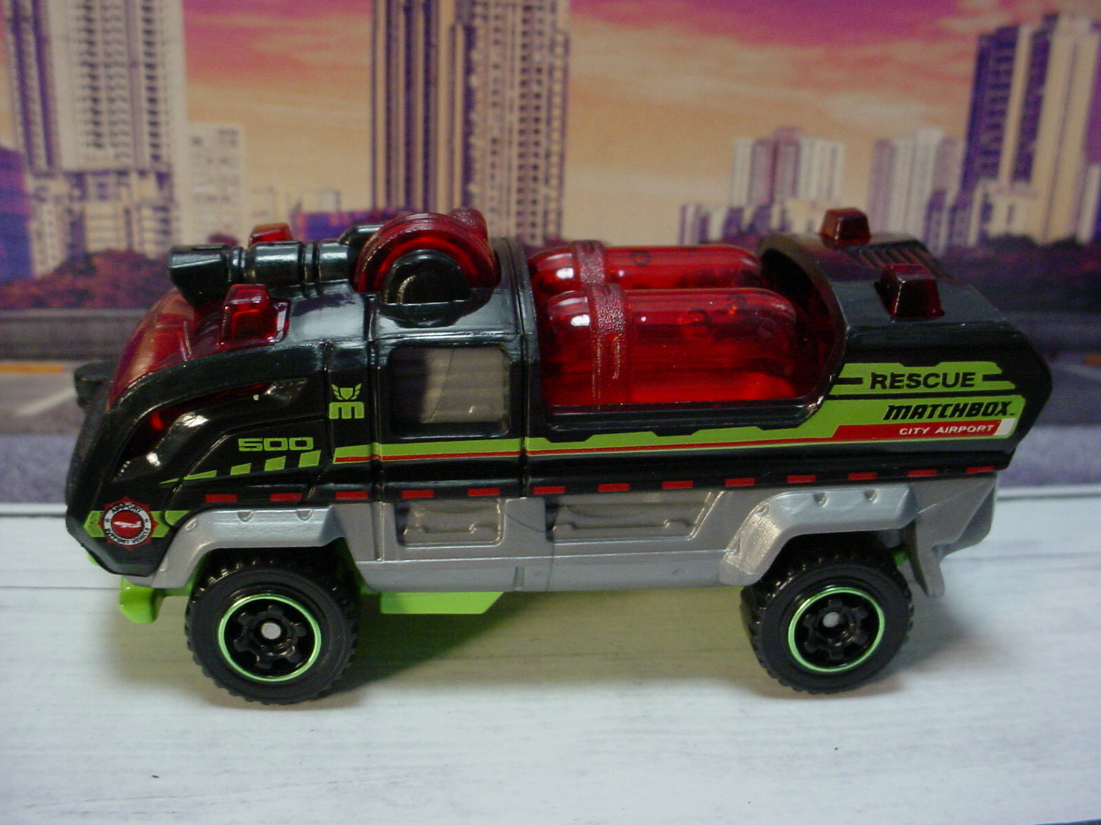 2025 MBX AIRPORT II Design HARDNOZE☆black/green/red;Rescue