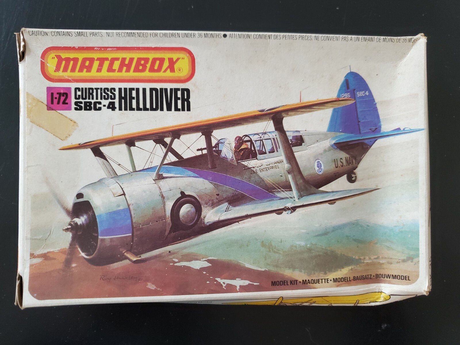 Купить Модель военного самолета Curtiss sbc/4 Helldiver/Cleveland ...