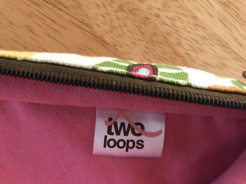 Two Loops Brand Floral Bag With Strap Tennis Ukulele Racket