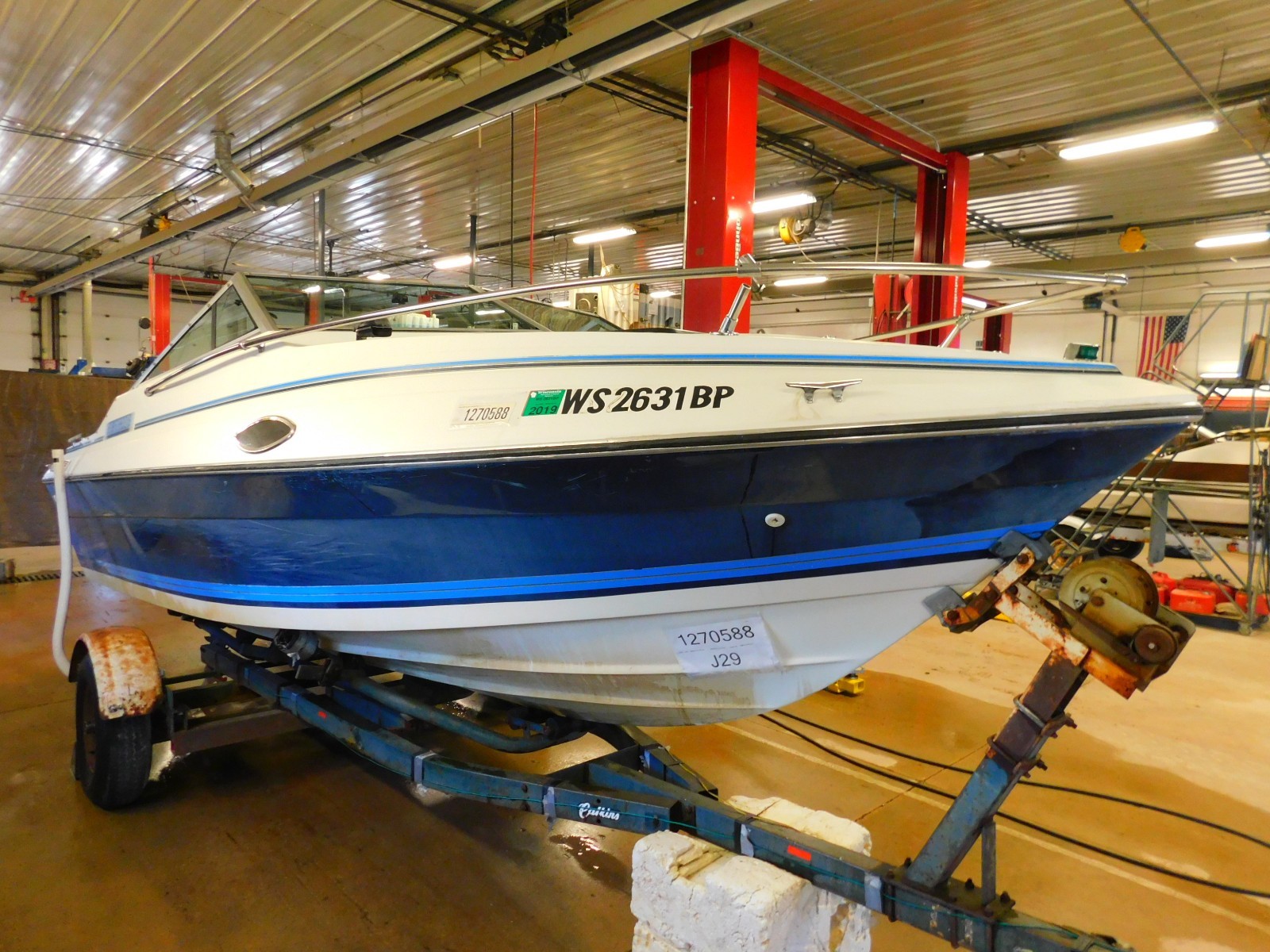 19' Four Winns Sundowner 195 170HP Mercruiser In/Outboard w/Trailer T1270588
