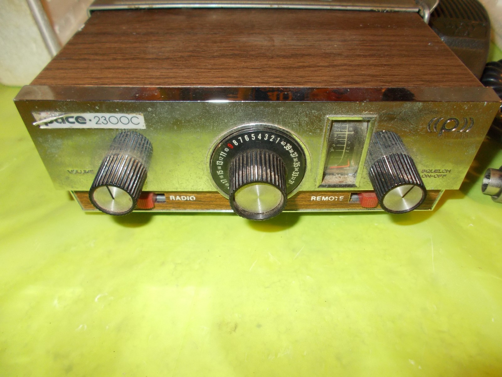 Circa 1970's NEW OLD STOCK PACE 40 CHANNEL CB IN BOX & INSTRUCTIONS! MUST SEE!