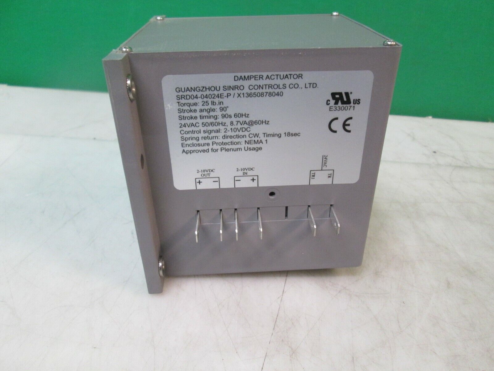 Trane SRD04-04024E-P Damper Actuator X13650878040 MOD01301 Trane SRD04-04024E-P Damper Actuator X13650878040 MOD01301