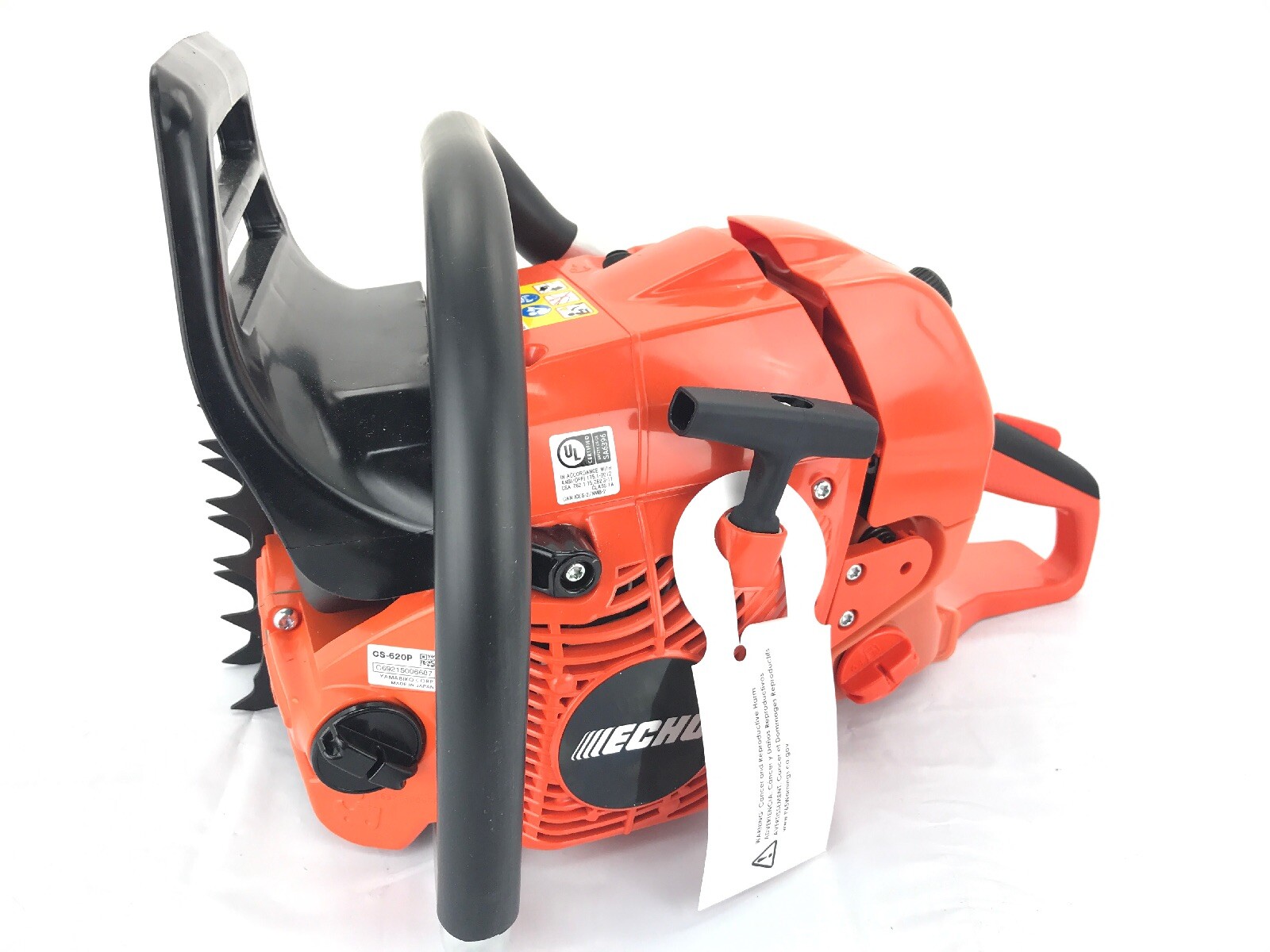 ECHO CS-620P  59.8cc Professional Grade Chainsaw w/Chain. Bar not included.
