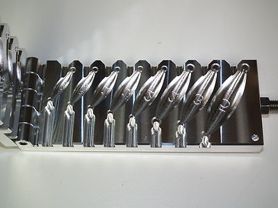 Saltwater Trolling Sinker mold 1/2,3/4,1,1.5,2,2.5,3,5oz CNC Aluminum Trol