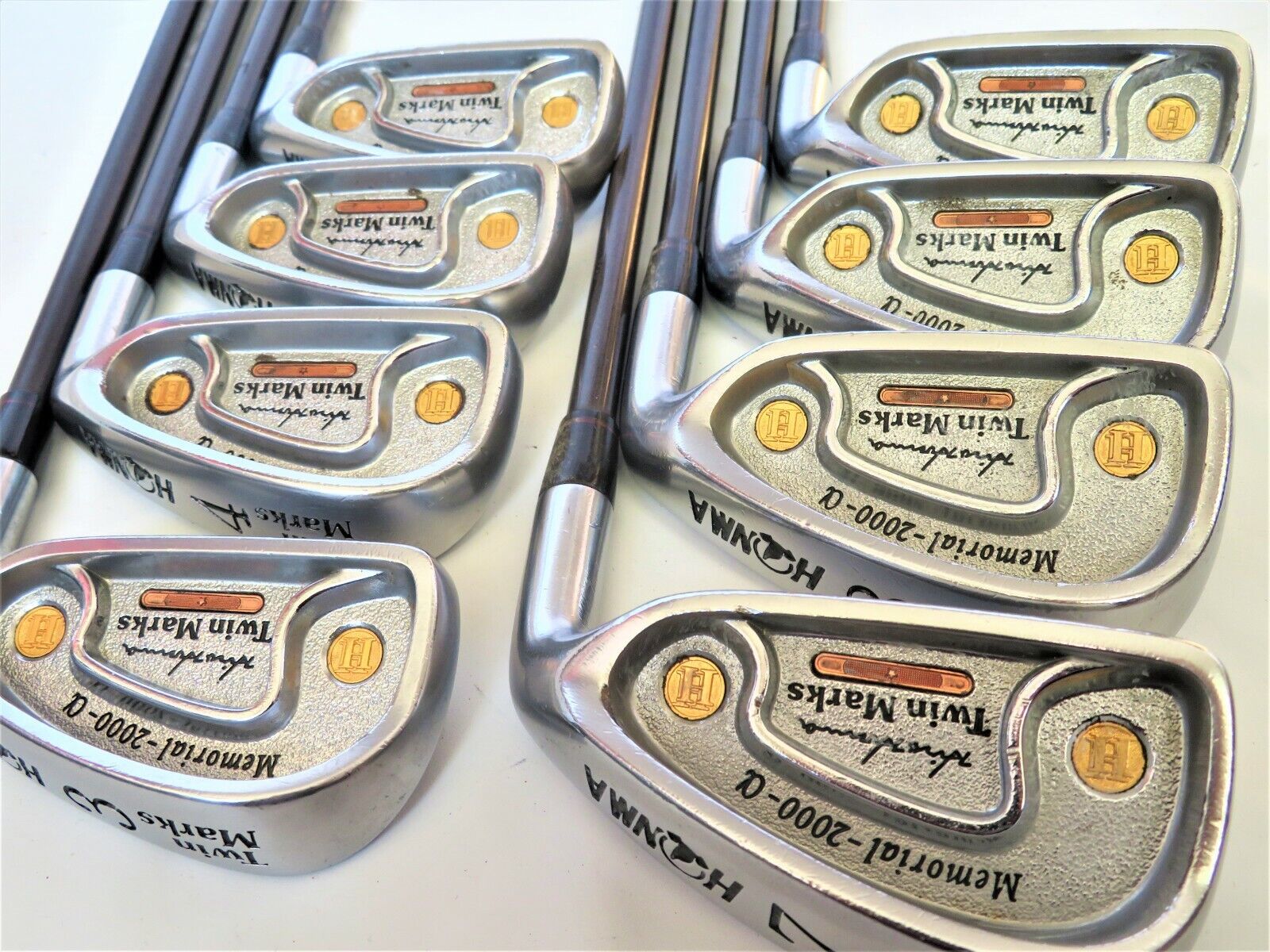 HONMA TWIN MARKS Memorial 2000-α 8pc R-FLEX IRONS SET GOLF HONMA TWIN MARKS Memorial 2000-α 8pc R-FLEX IRONS SET GOLF