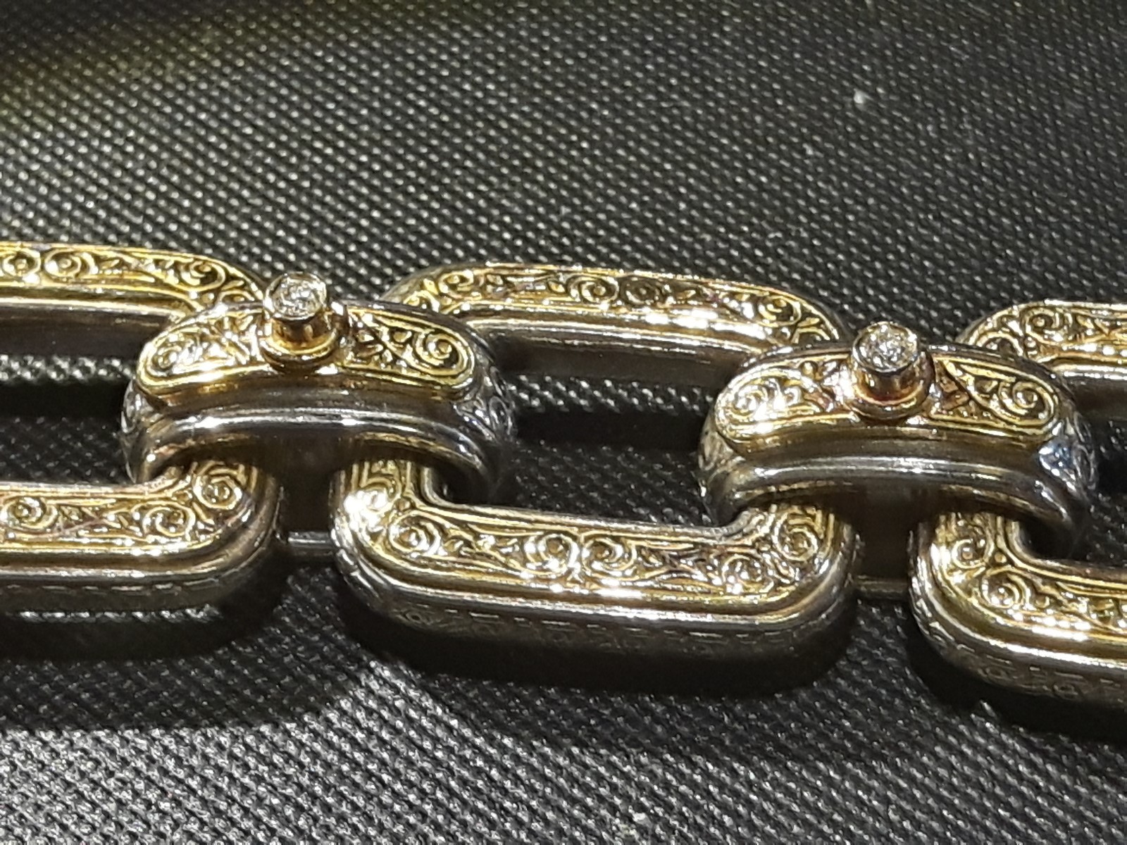 KONSTANTINO Two-Tone Diamond Bracelet 8