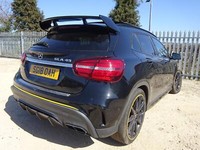 2018 18 REG MERCEDES BENZ AMG GLA 45 YELLOW NIGHT EDITION AUTO DAMAGED SALVAGE