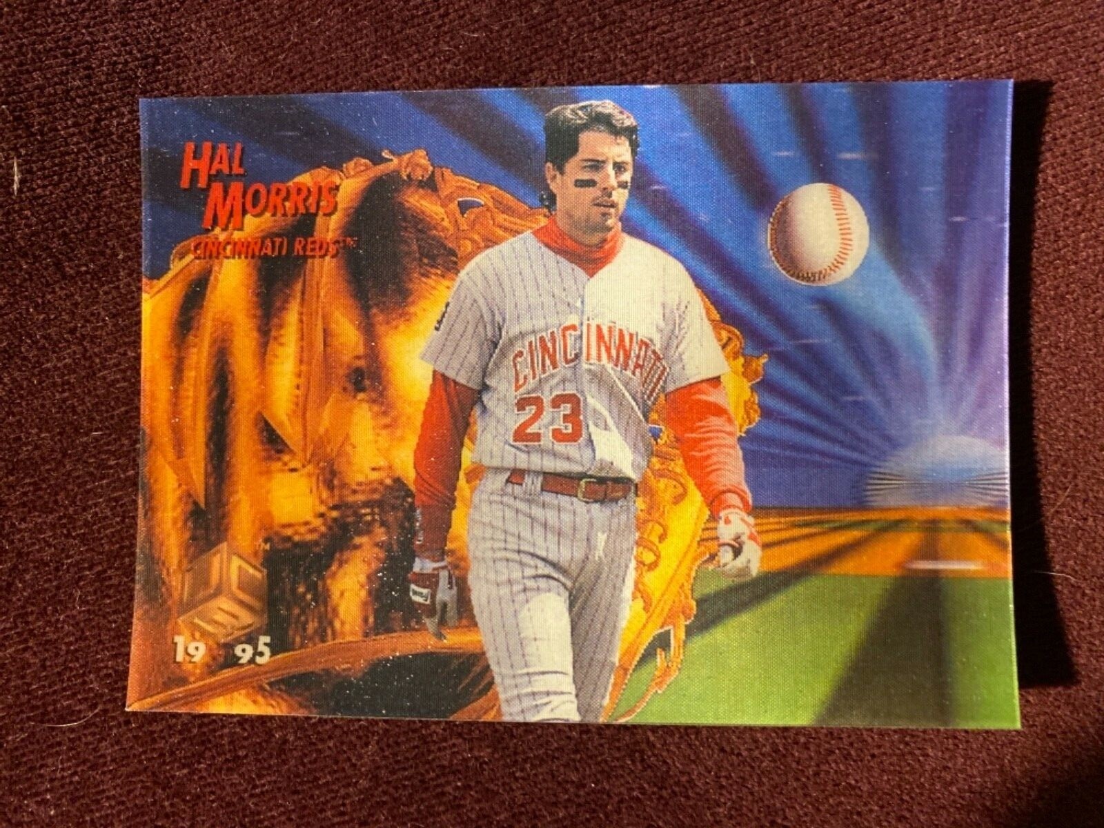 1995 Sportflix UC3 #35 Reds Hal Morris Baseball Card | eBay