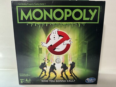 Monopoly Ghostbusters Edition Board Game Who You Gonna Call? Hasbro 2020. D4