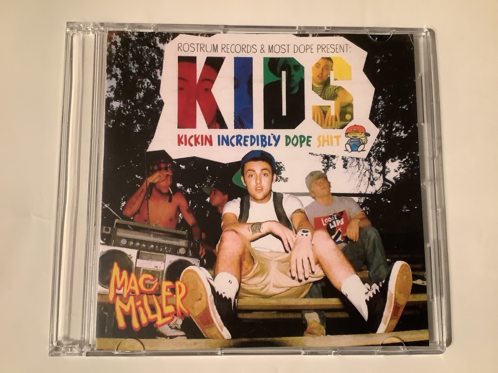 Mac Miller - K.I.D.S. CD Rare 2012 Promo Mixtape kids chevy