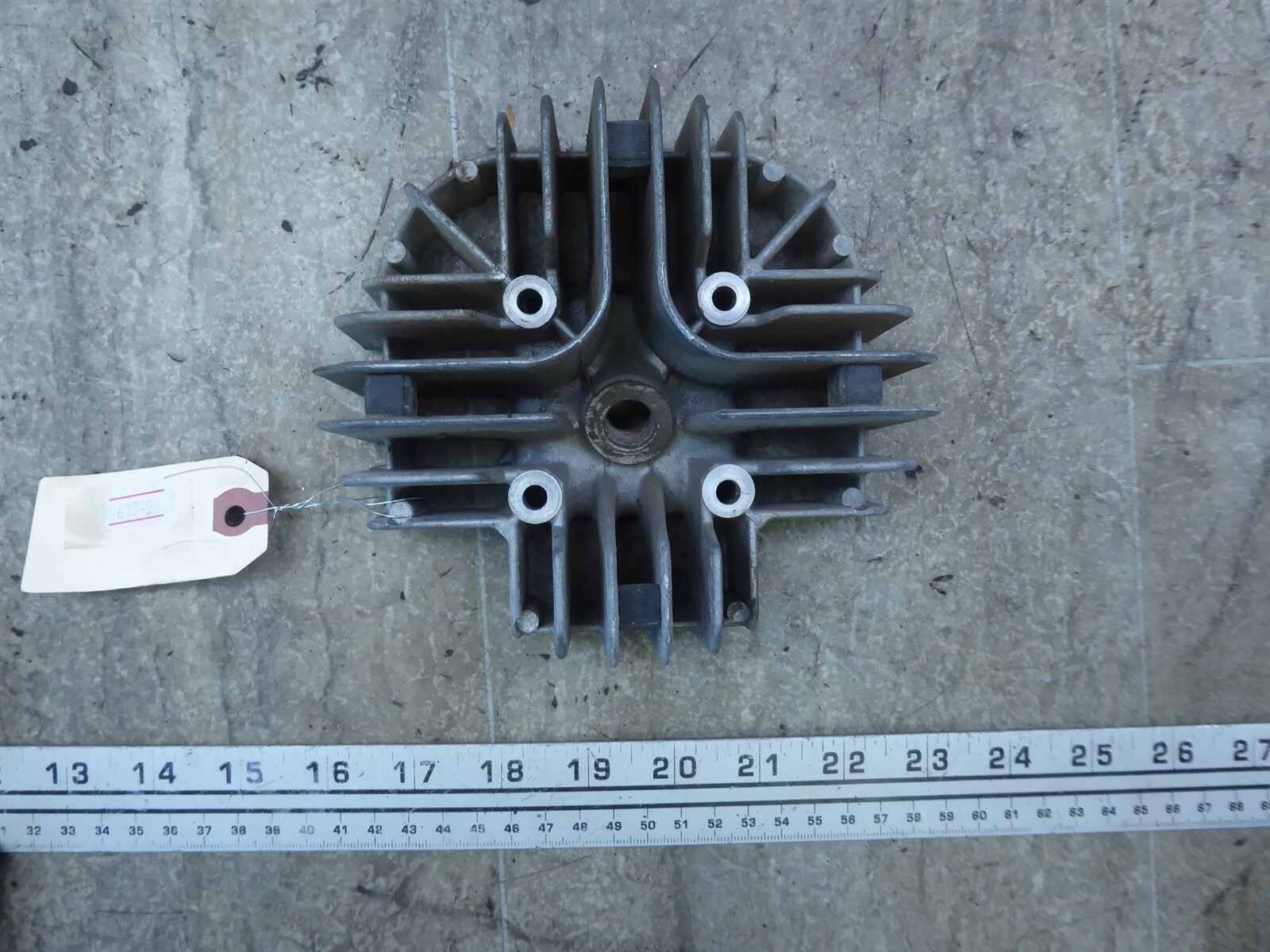 二番煎じ 法被 1976 Yamaha LB80 Chappy Y679-2) engine top end cylinder head
