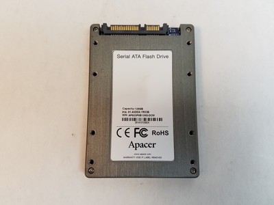Apacer APS25P6B128G-DCM 128 GB SATA II 2.5 in Solid State Drive