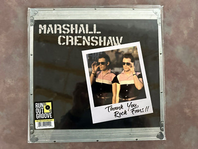 Marshall Crenshaw - Thank You Rock Fans Sealed NEW VINYL LP ROG 1182 pressed.