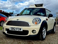 2012 MINI HATCHBACK 1.6 One 3dr HATCHBACK PETROL Manual