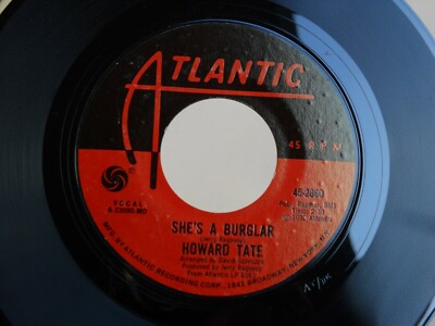 Z11 ATLANTIC 2860 SOUL HOWARD TATE YOU DONT KNOW NOTHING SHES A BURGLAR