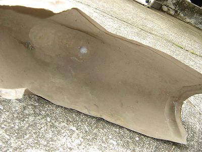 Antique Metal Ridge Cap.8384