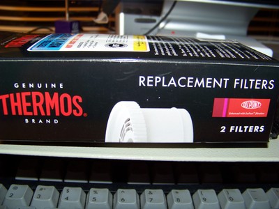 Thermos Replacement Water Filter Cartridges - 2 Pk - Fits TP4900 & TS4900 Tritan