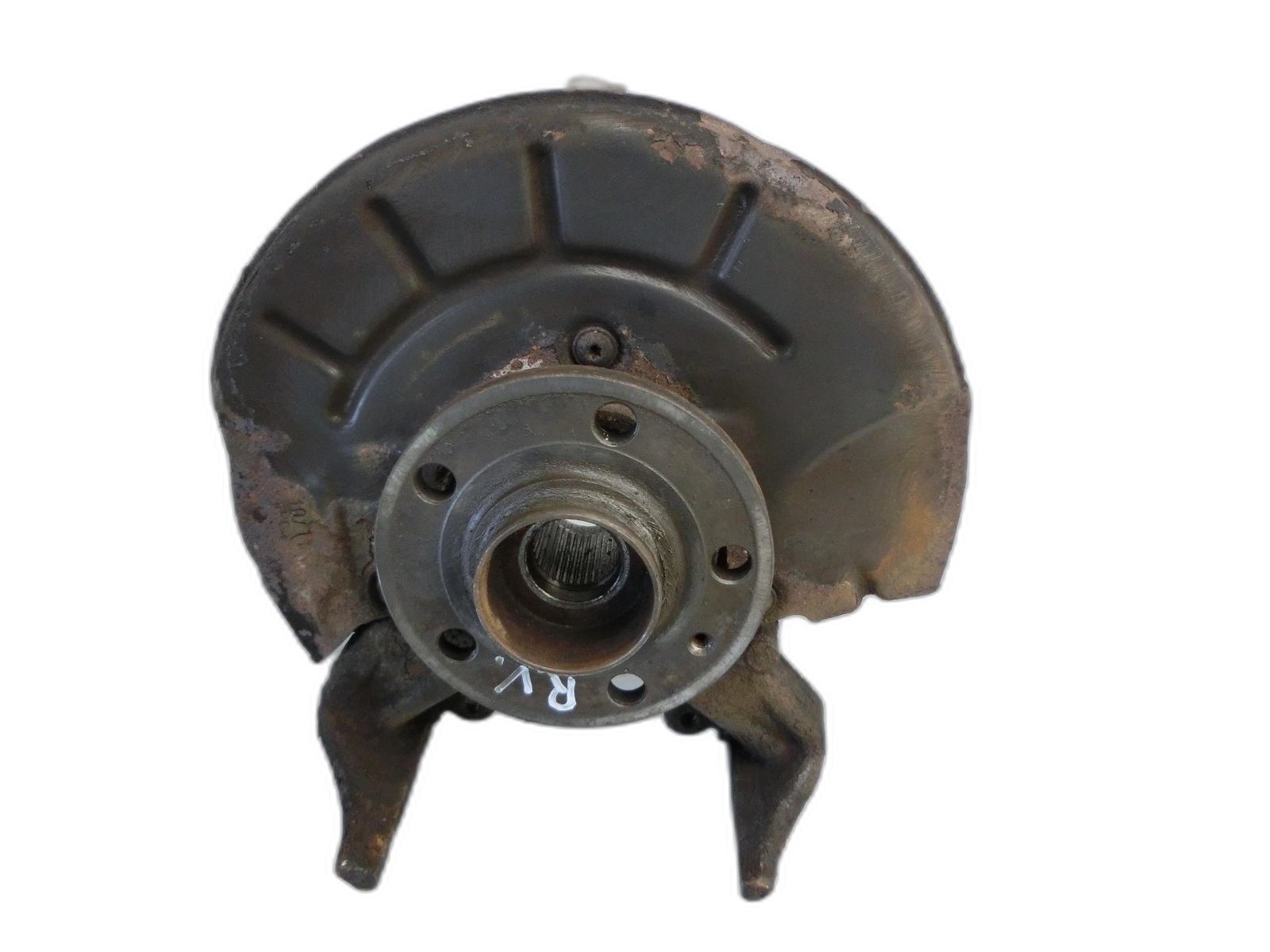 Stub Axle Wheel Hub with ABS Right Front for Seat Ibiza IV 6J ST 08-12 - Bild 1