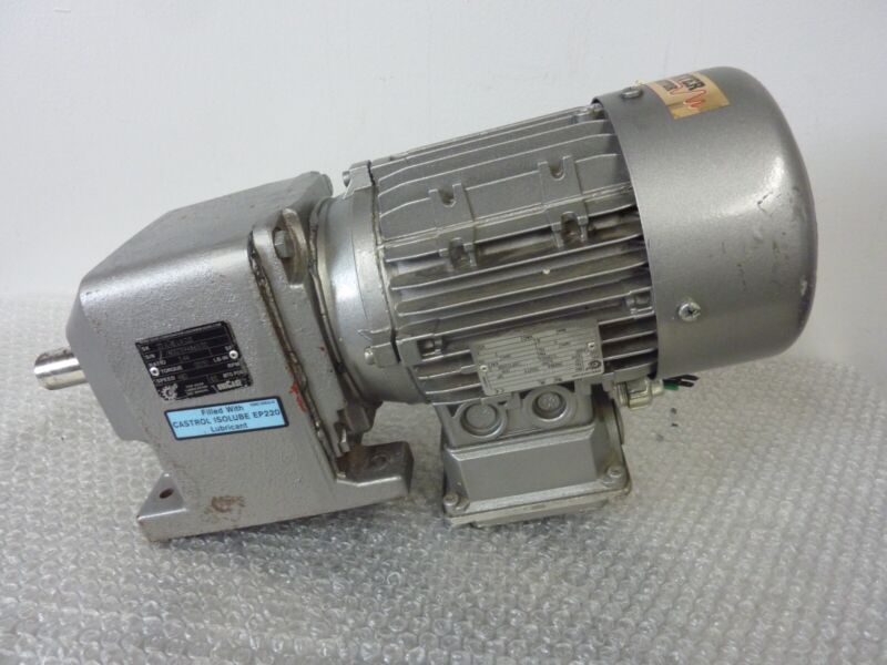 NORD GEAR CORP  80 L/4 CUS 3PH  1HP Gearmotor w/SK 272 VL-80 L/4 Reducer (23232)
