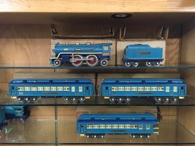lionel standard gauge blue comet set