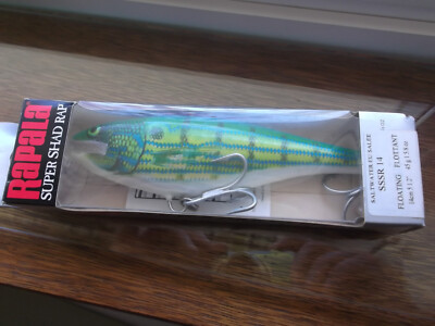 Older Ireland Made Rapala Super Shad Rap SSR-14 PF  Pinfish