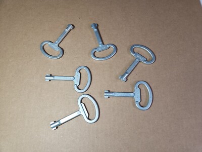 Lot of 6 / NEW Rittal GT8 #5 Double Bit Lock Enclosure Key