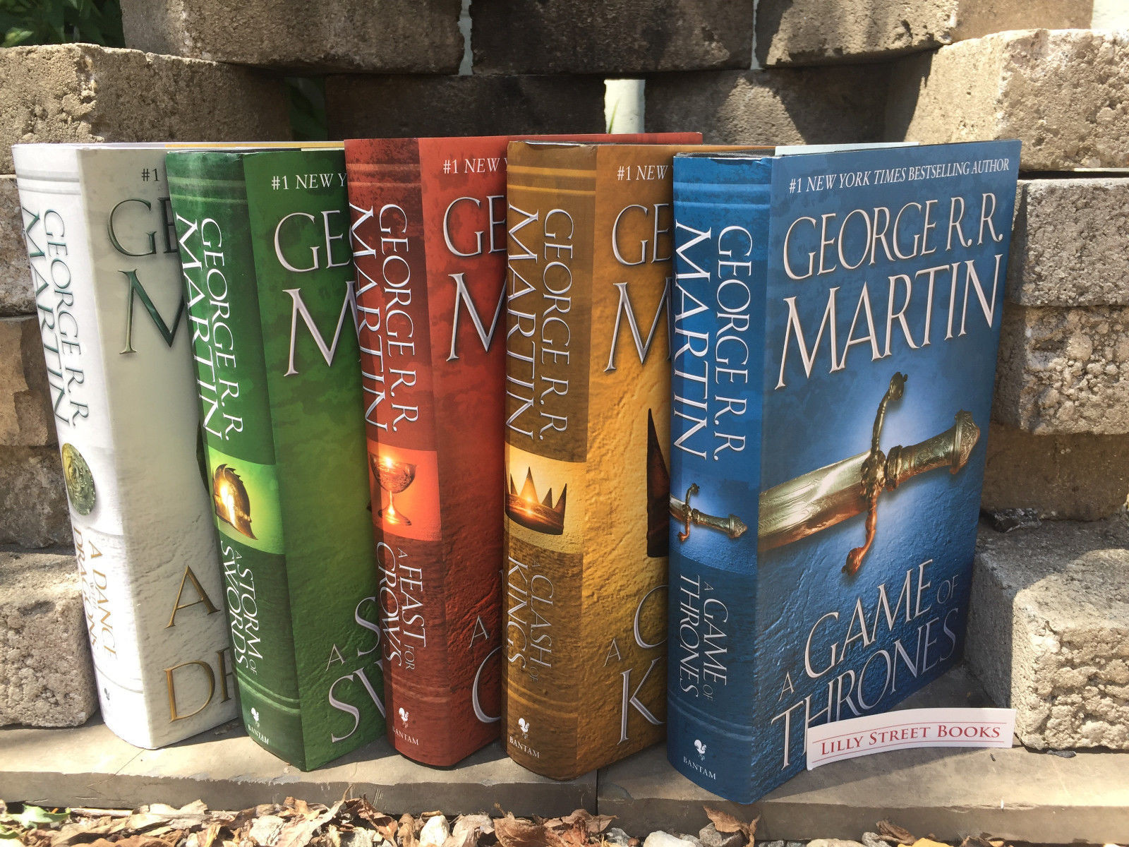 Song Of Ice And Fire Game Of Thrones Hardcover Set George R. R. Martin Set New