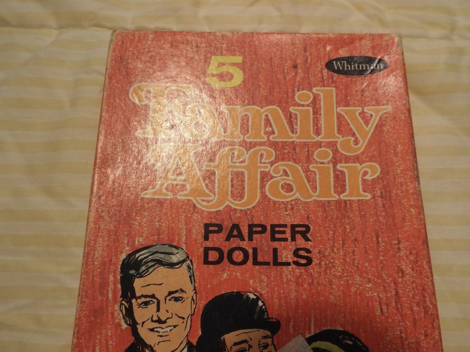 Vintage Whitman FAMILY AFFAIR PAPER DOLL SET - DOUBLE SET- 2 of everything 1968