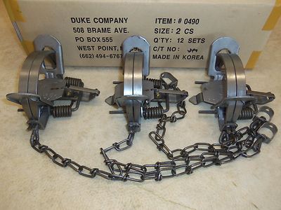Raccoon Coyote Bobcat Fox Lynx Otter 3 Traps