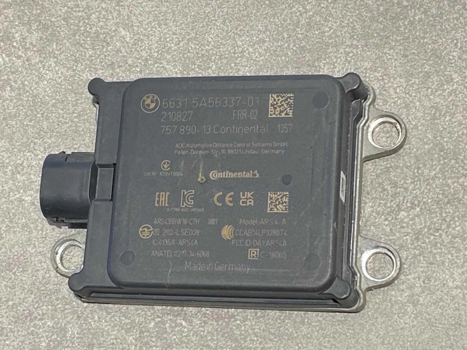 BMW FRR フロント レーダー センサー ACC BMW FRR フロント レーダー センサー ACC BMW FRR フロント