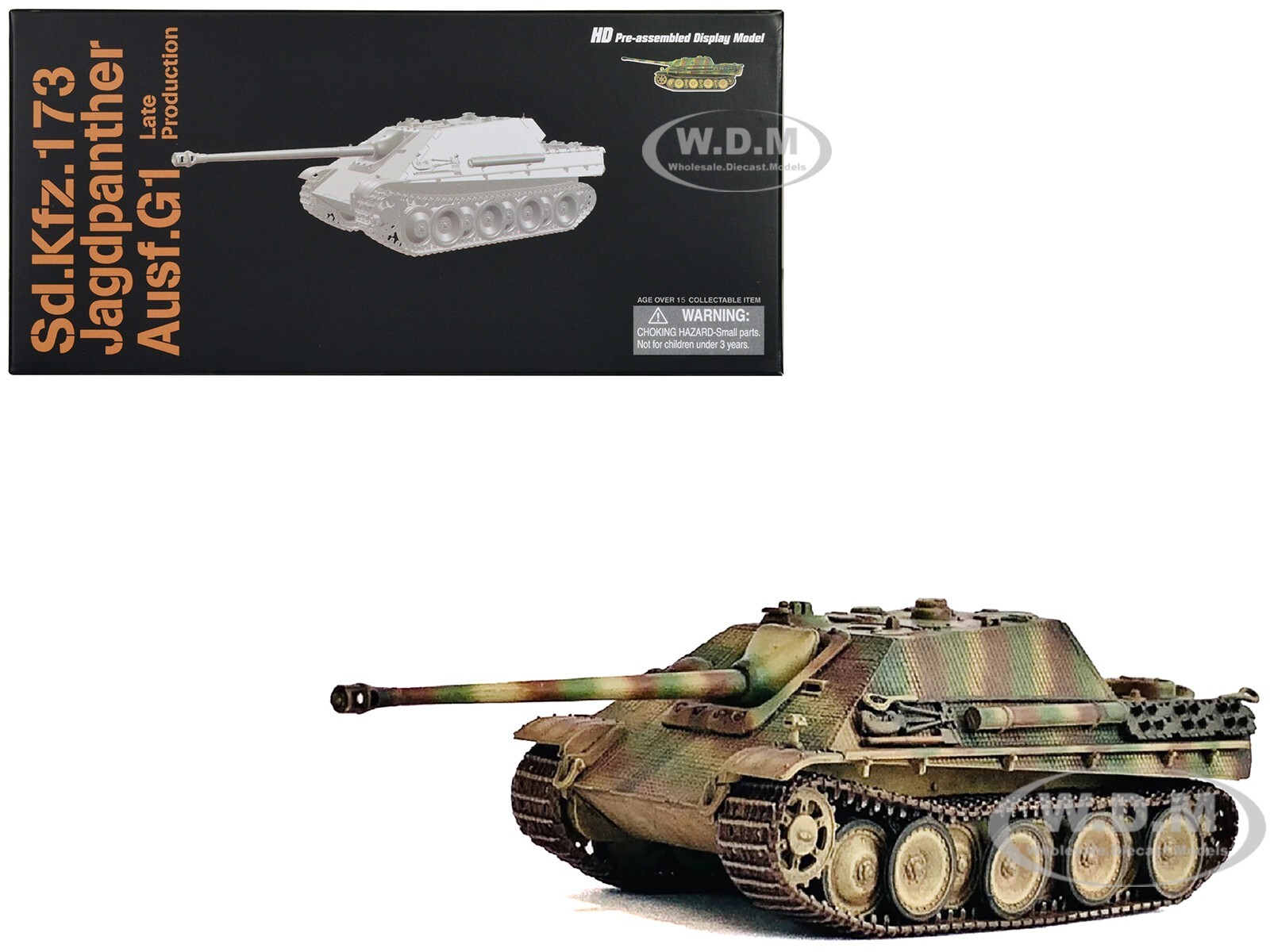 その他 dragon 63213 Sd.Kfz.173 Jagdpanther WWII Sd.Kfz.173 Jagdpanther 1:72 Display Model - Dragon Models DM