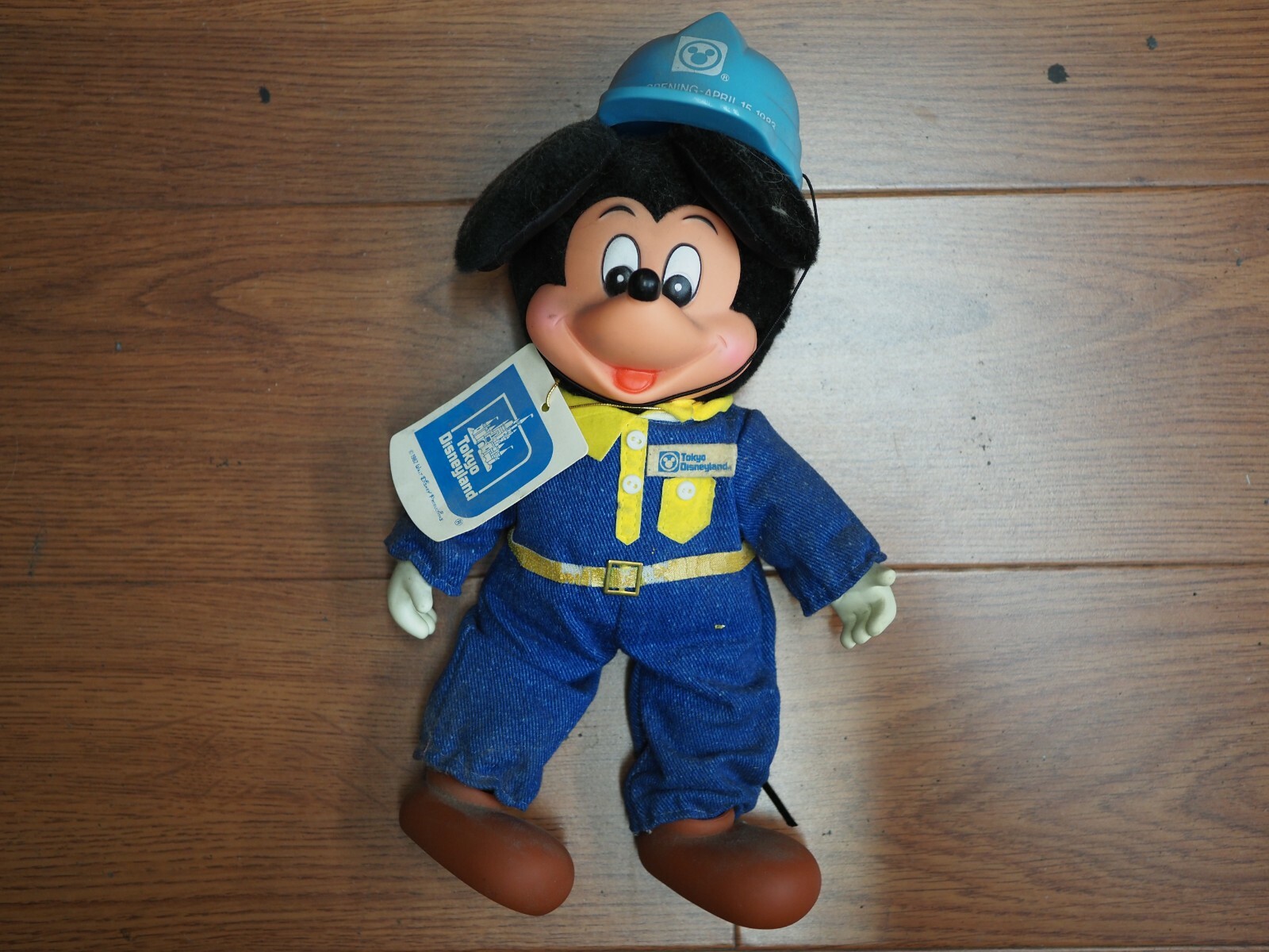 Tokyo Disneyland Open Memorial 1983 Mickey Mouse Plush Doll